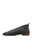 Bueno Shoes Gri Nubuk Kadın Düz Bot 01wd3504
