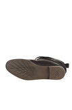 Bueno Shoes Kahverengi Deri Kadın Düz Bot 01wd3509