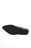 Bueno Shoes Siyah Deri Kadın Topuklu Bot 01wd4004