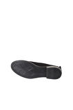 Bueno Shoes Siyah Nubuk Kadın Babet 01wd3800