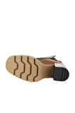 Bueno Shoes Kahverengi Amf Deri Kadın Topuklu Bot 01wz0801