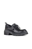 Bueno Shoes Siyah Deri Kadın Klasik Ayakkabı 01wd2105