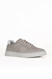Bueno Shoes Gri Deri Erkek Spor Ayakkabı 16ma7016