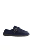 Bueno Shoes Lacivert Süet Kadın Düz Terlik 05wt104