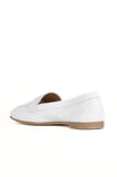 Bueno Shoes Beyaz Deri Kadın Loafer 01wy0801