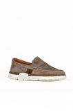 Bueno Shoes Gri Dante Deri Erkek Günlük Ayakkabı 07ma0231e197