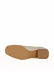 Bueno Shoes Bej Deri Kadın Topuklu Ayakkabı 33wa2441289