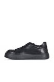 Bueno Shoes Siyah Deri Erkek Günlük Ayakkabı 10ma13855