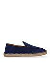 Bueno Shoes Lacivert Süet Erkek Espadril Ayakkabı 14mafr100