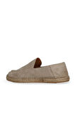 Bueno Shoes Bej Süet Erkek Espadril Ayakkabı 14mafr100