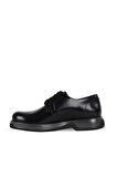 Bueno Shoes Siyah Açma Deri Erkek Günlük Ayakkabı 34ma27001