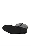 Bueno Shoes Siyah Deri Kadın Topuklu Çizme 33wc18505
