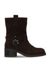 Bueno Shoes Kahverengi Süet Kadın Topuklu Bot 39wb1430