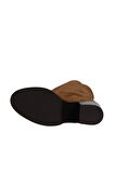 Bueno Shoes Taba Süet Kadın Topuklu Çizme 30wc18722