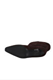 Bueno Shoes Kahverengi Süet Kadın Topuklu Çizme 42wc6375
