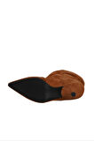 Bueno Shoes Taba Süet Kadın Topuklu Çizme 42wc6386