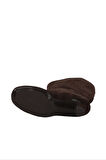 Bueno Shoes Kahverengi Süet Kadın Topuklu Çizme 39wc2958