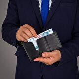 Otomatik Mekanizmalı Deri Kartlık Siyah