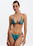 Louren Turkuaz Kadın Bikini Takım LRN23YKB1704