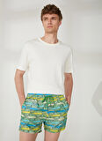 Louren Yeşil Erkek Şort Mayo EŞ6600