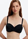 Louren Siyah Kadın Bikini Üst LRN23YMM8515