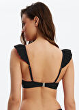 Louren Siyah Kadın Bikini Üst LRN23YMM8521