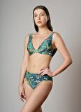 Louren Yeşil Kadın Bikini Takım LRN24YKB1844