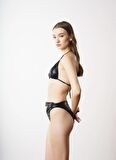 Louren Siyah Kadın Bikini Takım LRN24YZNB1969