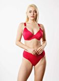 Louren Kırmızı Kadın Bikini Takım LRN24YKB1865