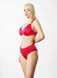 Louren Kırmızı Kadın Bikini Takım LRN24YKB1865