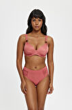 B11002 Boş Kaplı Toparlayıc Bikini Takımı BORDO