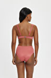 B11002 Boş Kaplı Toparlayıc Bikini Takımı BORDO