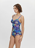 Louren Mor Kadın Tankini T14000