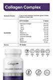 Collagen Complex Tip 1,2,3,5 Ve Tip 10 Kolajen, Biotin, Çinko, Selenyum, Vitamin C & Açai, 90 Tablet