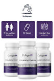 Collagen Complex Tip 1,2,3,5 Ve Tip 10 Kolajen, Biotin, Çinko, Selenyum, Vitamin C & Açai, 90 Tablet