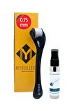 Myroller Dermaroller 0.75mm Titanyum 540 İğneli Saç Yüz Cilt İçin Derma Roller