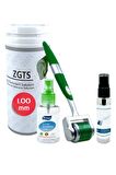 Zgts Green Line Dermaroller 1.00mm Titanyum 540 İğneli Saç Yüz Cilt İçin Derma Roller