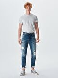 Eddard X Düşük Bel Havuç Kesim Jean Pantolon