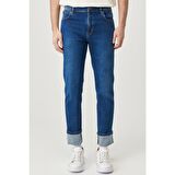 Texas Straight Fit Normal Bel Denim Esnek Jean Kot Pantolon