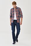 Texas Slim Fit Normal Bel Denim Esnek Jean Kot Pantolon