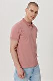 Wrangler Polo Yaka Gül Kurusu Erkek T-Shirt W211837532_Polo T-shirt
