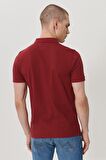 Wrangler Polo Yaka Bordo Erkek T-Shirt W211837800_Polo T-shirt