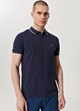 Slim Fit Dar Kesim Polo Yaka %100 Pamuk Tişört