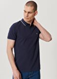 Slim Fit Dar Kesim Polo Yaka %100 Pamuk Tişört
