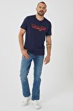 Texas Straight Fit Normal Bel Denim Esnek Jean Kot Pantolon