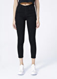 Scarlett High Skinny Fit Denim Esnek Jean Kot Pantolon