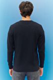 Regular Fit Normal Kesim Sıfır Yaka Triko