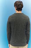 Regular Fit Normal Kesim Sıfır Yaka Triko