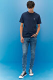 Regular Fit Normal Kesim Sıfır Yaka %100 Pamuk Tişört