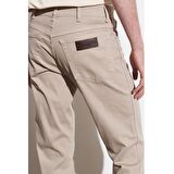 Texas Authentic Slim Fit Dar Kesim Normal Bel Bej Esnek Pantolon